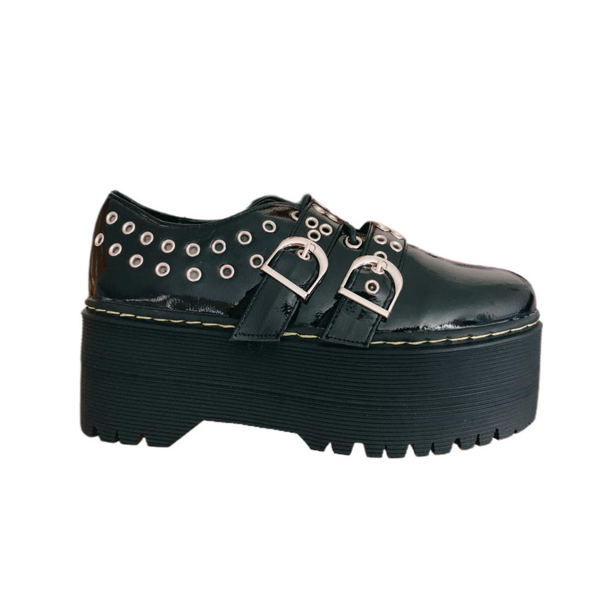 ZAPATIZAME - Zapato Moda Plataforma Charol