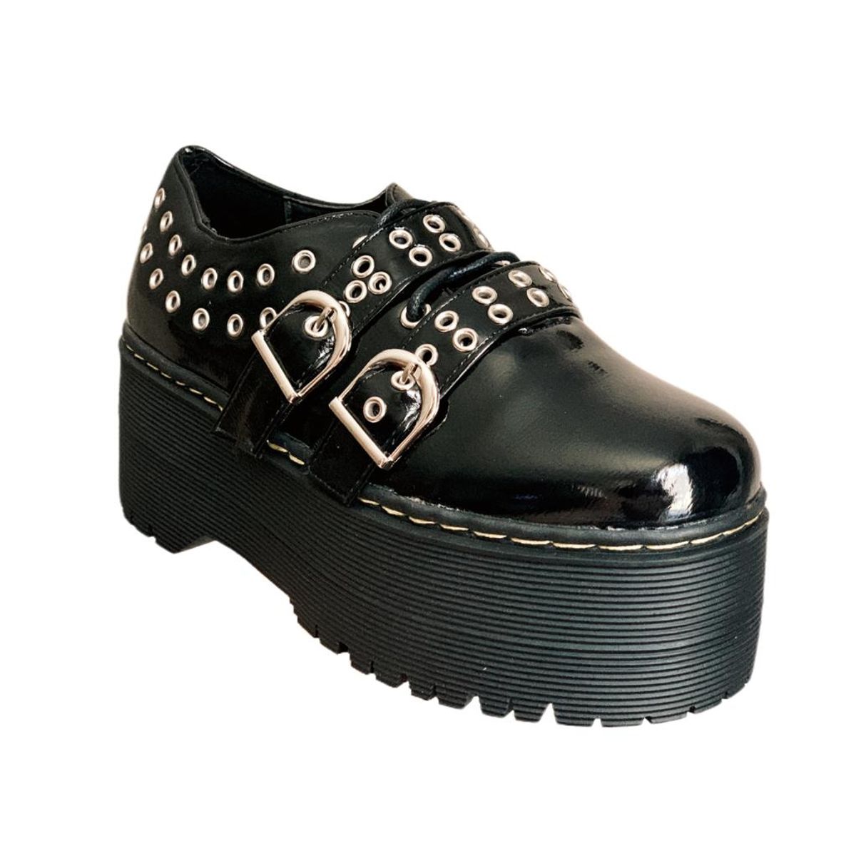 ZAPATIZAME - Zapato Moda Plataforma Charol