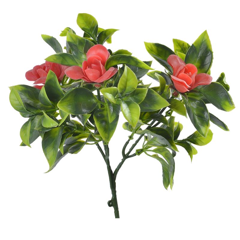 VADELL - Gardenia roja, rama decorativa de 30 cm con protección UV Vadell Home
