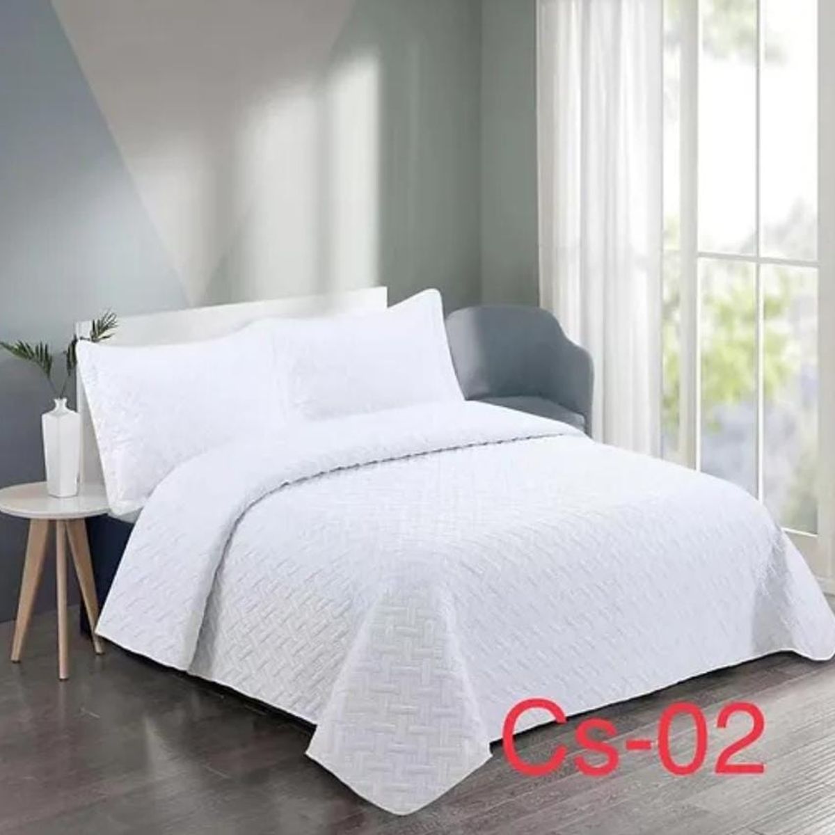 GENERICO - cubrecama quilt verano dos plazas 230cm x 250cm