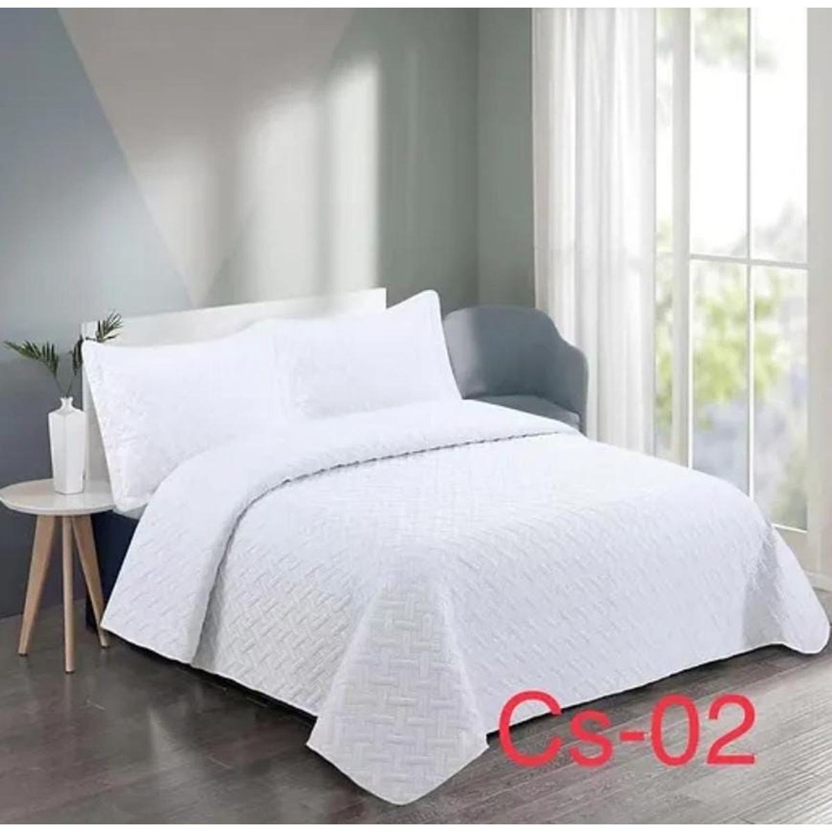 GENERICO - cubrecama quilt verano dos plazas 230cm x 250cm