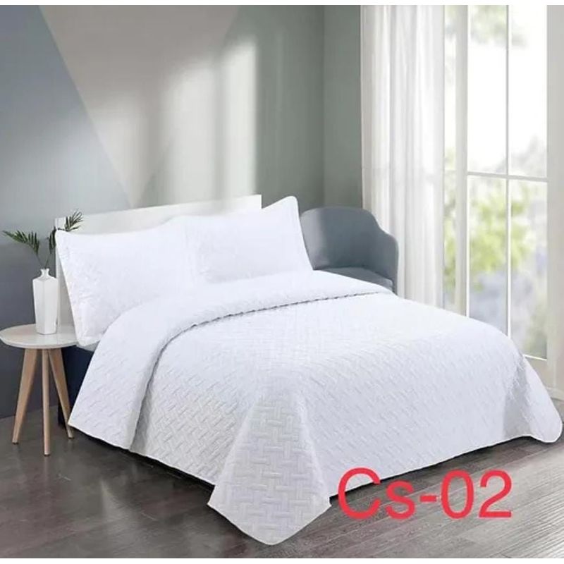 GENERICO - cubrecama quilt verano dos plazas 230cm x 250cm
