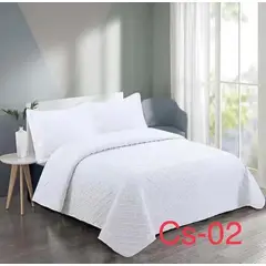 GENERICO - Cubrecama quilt verano dos plazas 230cm x 250cm