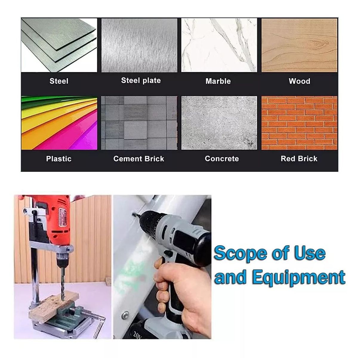 KUANGYE - Brocas Para Porcelanato Vidrio Cerámica