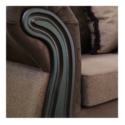 Imagen 2 del producto Living Con Resorte Estructural Búfalo 7 Cuerpos 4+3 Rústico