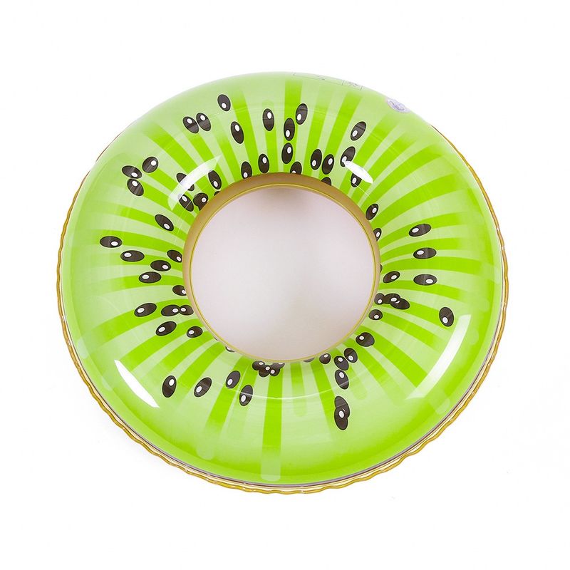 EVERSO - Flotador de Kiwi Redondo para Niños de Piscina y Playa 85 cm