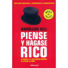 DEBOLSILLO - Libro Piense y hágase rico - Napoleon Hill