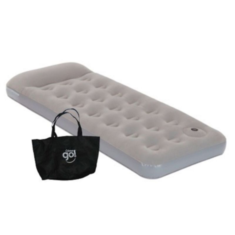 COLEMAN - Colchon Inflable 1 Plaza Coleman Con Bomba De Aire Pie