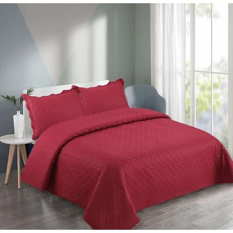 GENERICO - cubrecama quilt verano King 240cm x 270cm