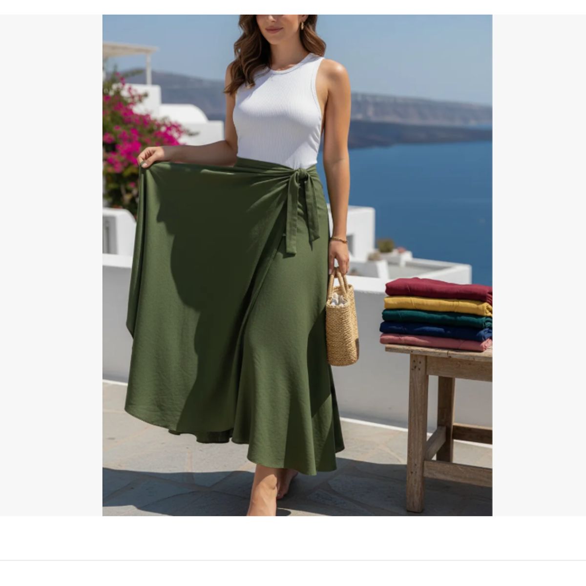 AGW - Pack 3 Faldas Pareo Mujer