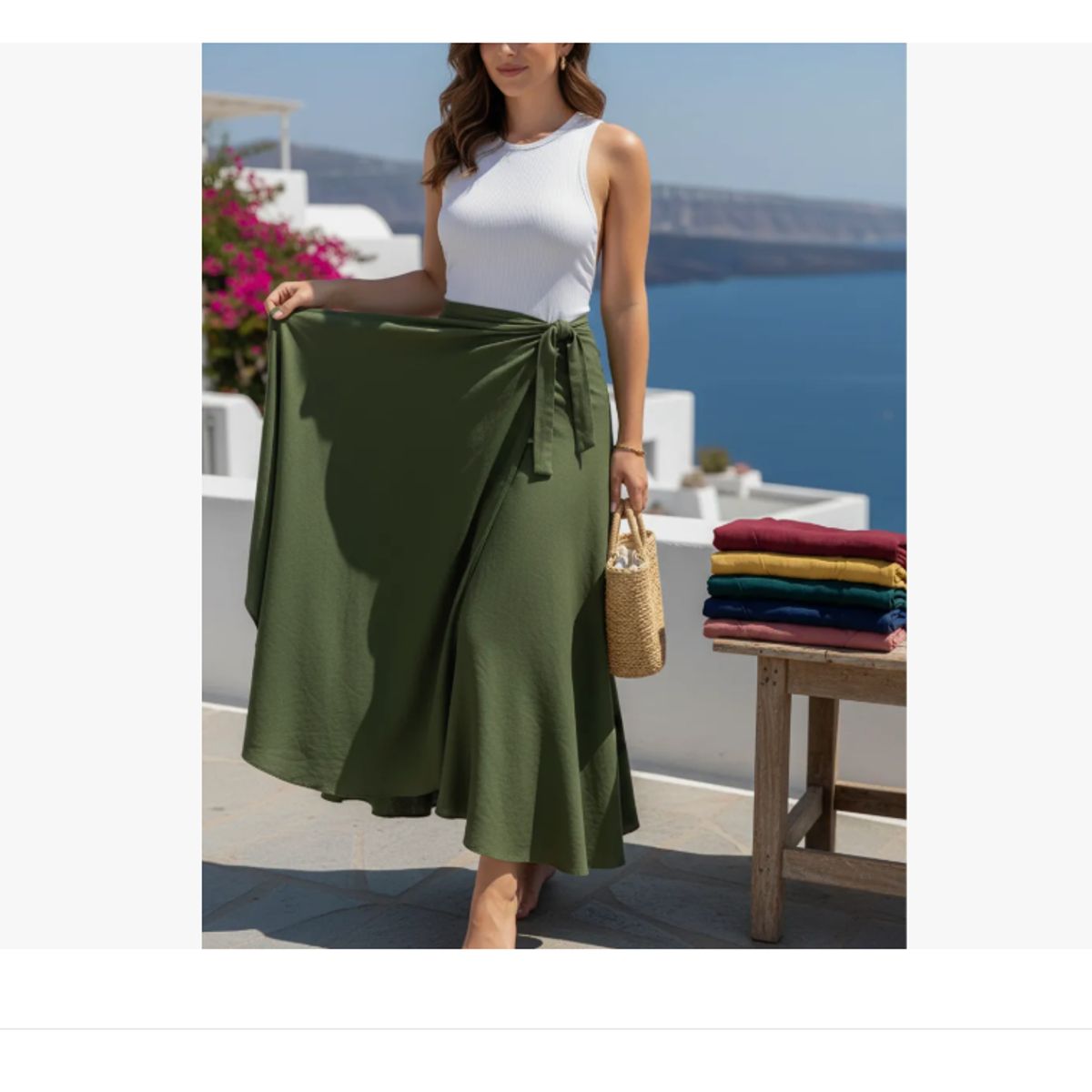 AGW - Pack 3 Faldas Pareo Mujer