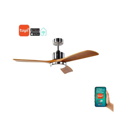 Imagen 2 del producto Ventilador de Techo con Luz y Wifi HTE-1003