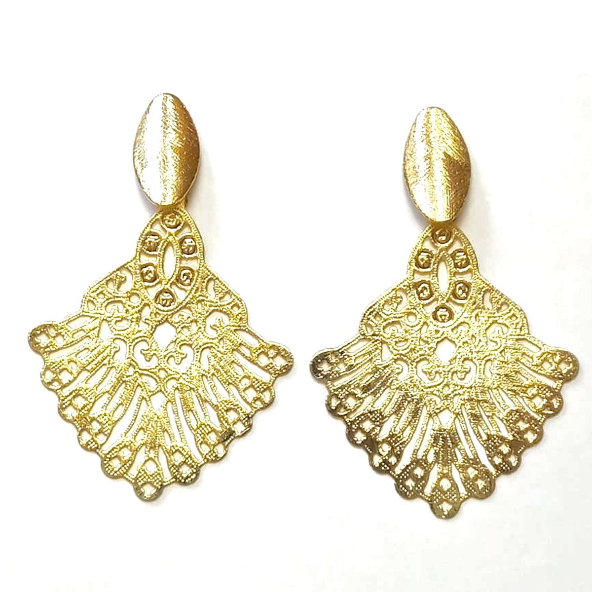 COGGIOLA - Aros Lucía Enchapado Oro 18K