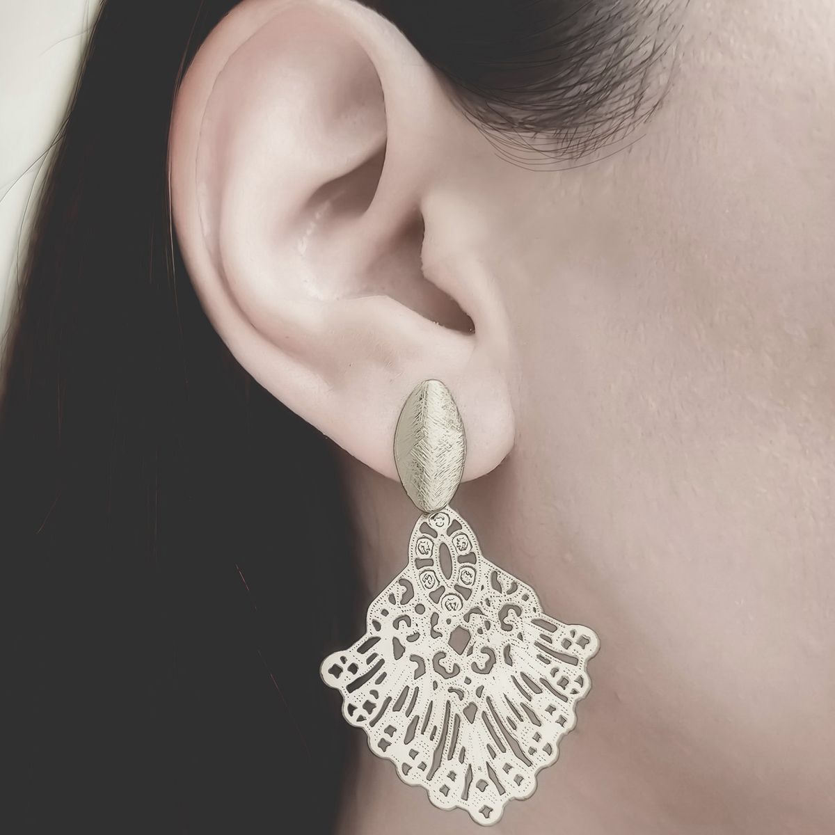 COGGIOLA - Aros Lucía Enchapado Oro 18K