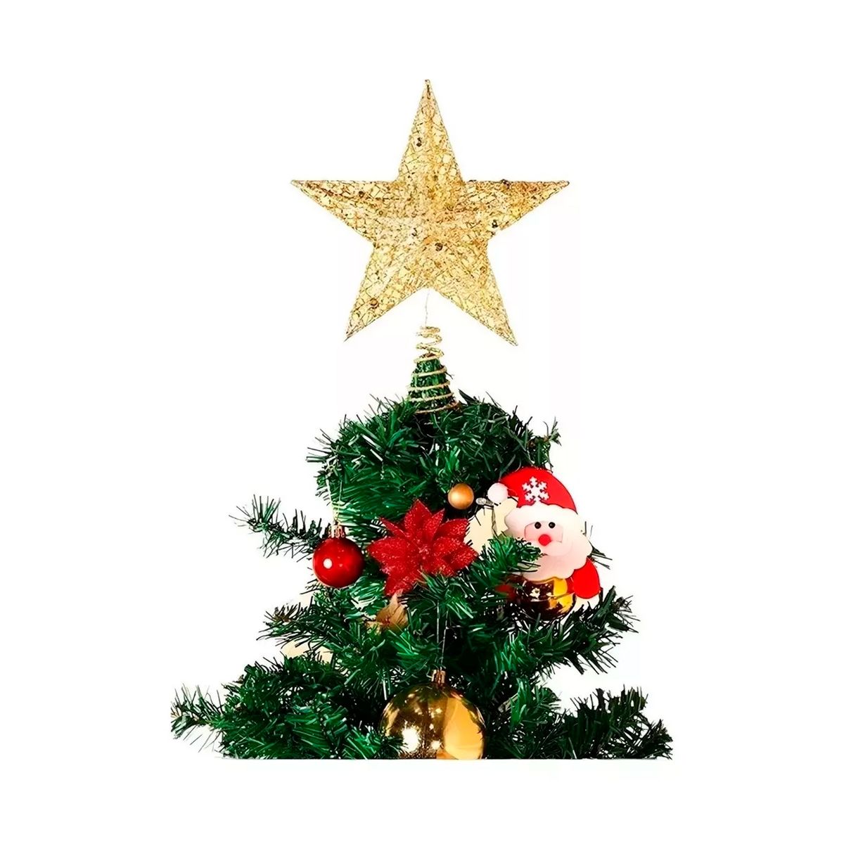 GENERICO - Estrella Arbol De Navidad Dorada