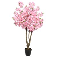Arbol de Cerezo en flor rosado de 150 cm Home