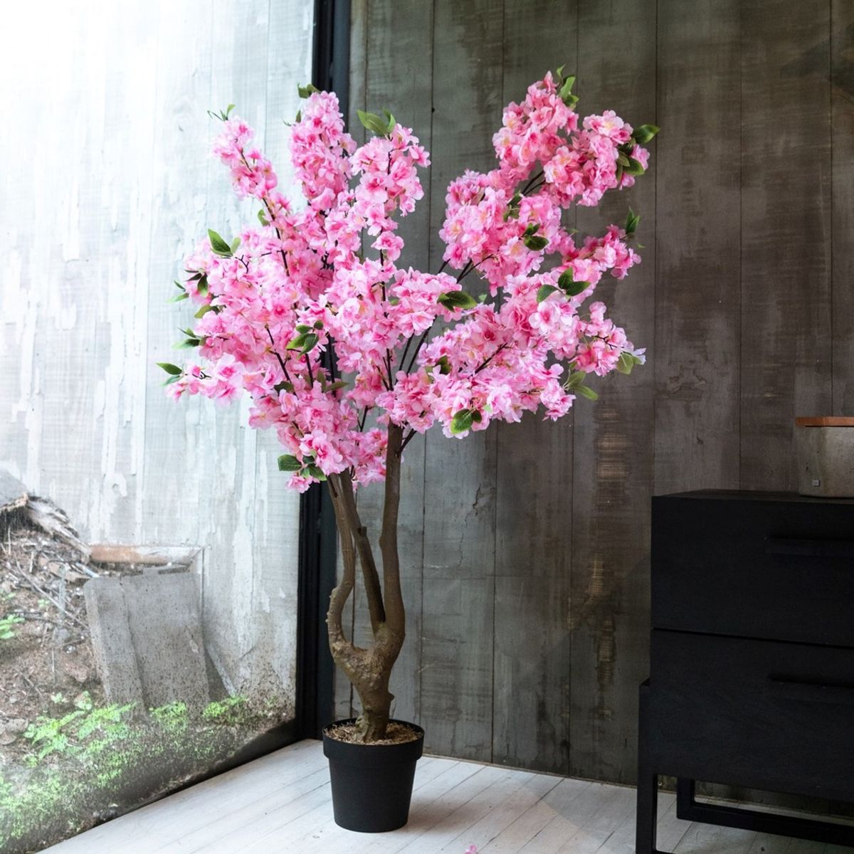 VADELL - Arbol de Cerezo en flor rosado de 150 cm Vadell Home