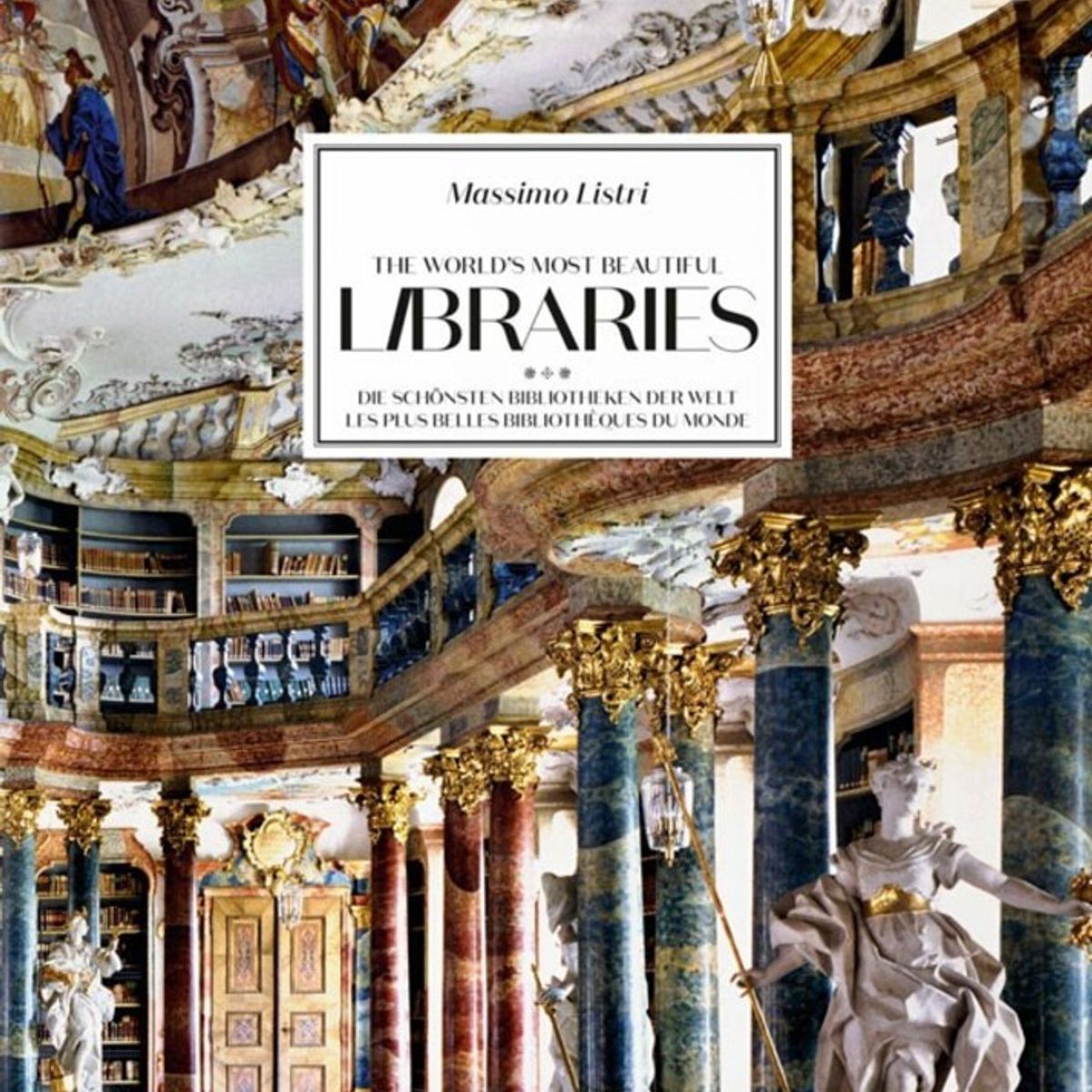TASCHEN - Listri. Most Beautiful Libraries. 40th Ed. - Taschen