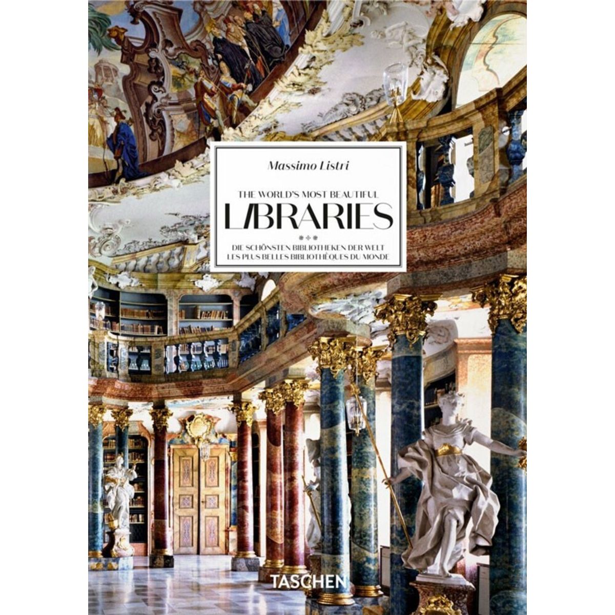 TASCHEN - Listri. Most Beautiful Libraries. 40th Ed. - Taschen