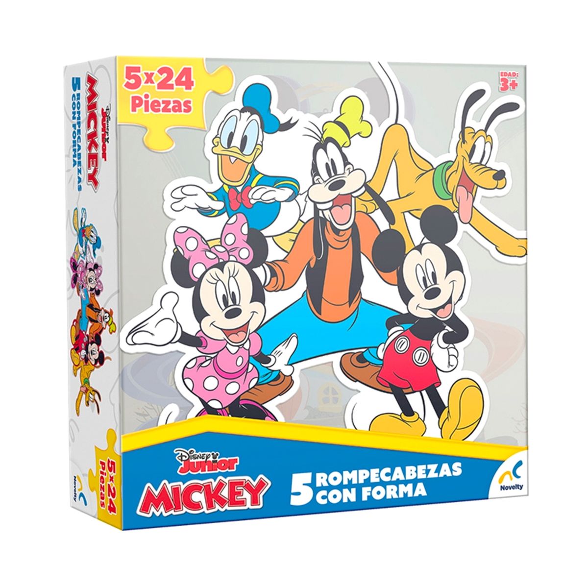 IMEXPORTA - 5 Rompecabezas de Mickey 120 piezas-Disney