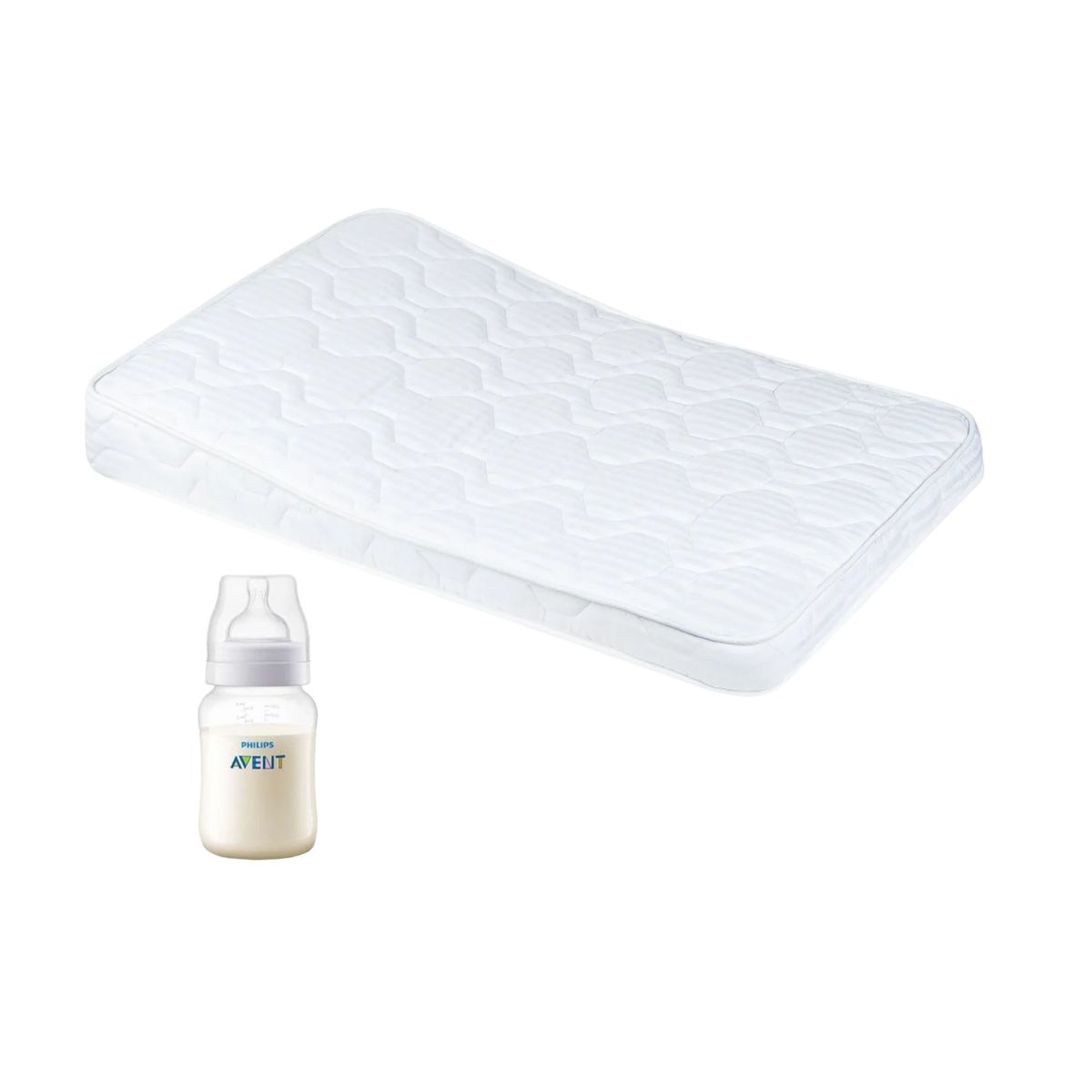 INFANTI - Colchón Espuma Anti-Reflujo-Colico 107x67cm mas regalo