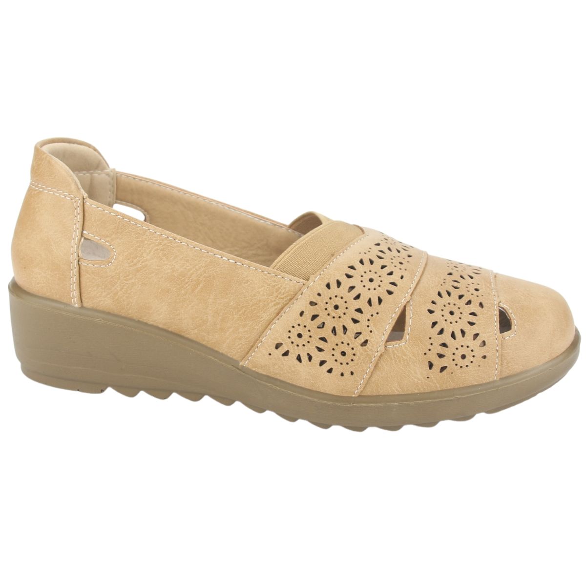 CHALADA - Mocasin Mujer Beige Casual Chalada Deza-1