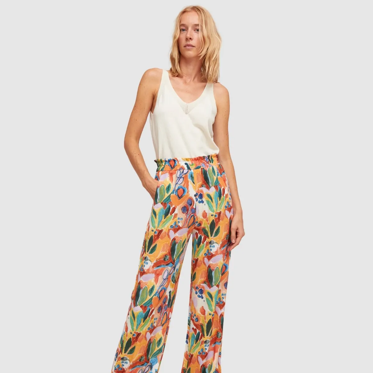 ALDO MARTINS - Pantalón Aldo Martins Naranjo Lia