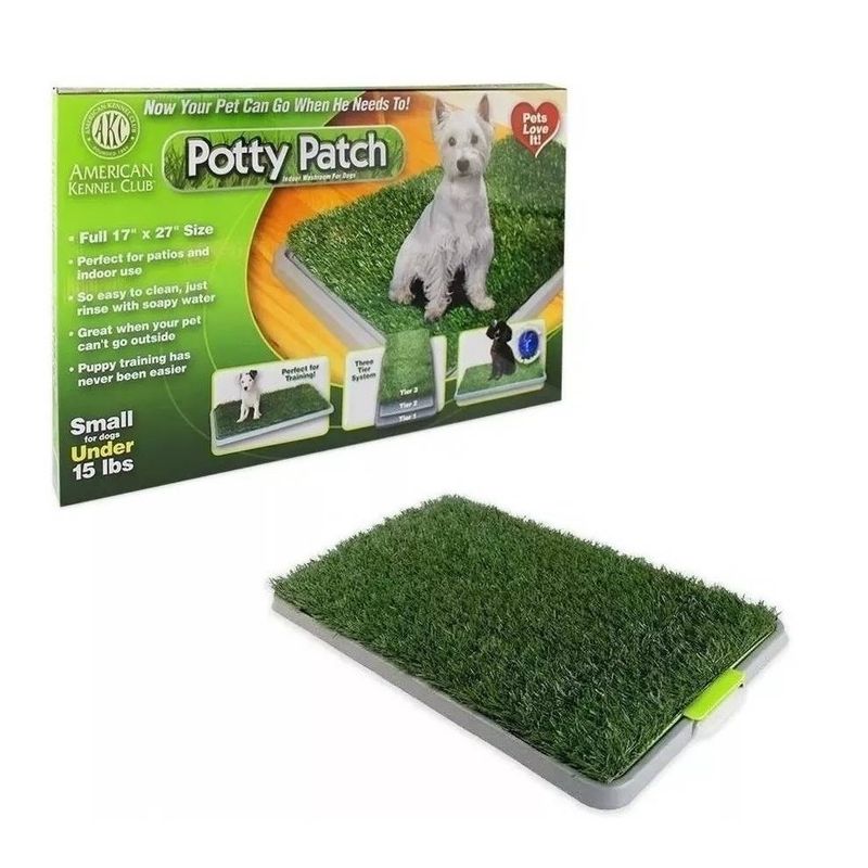 GENERICO - Baño Para Perros Gatos Ecológico Pet Potty Grande 43x66 Cm