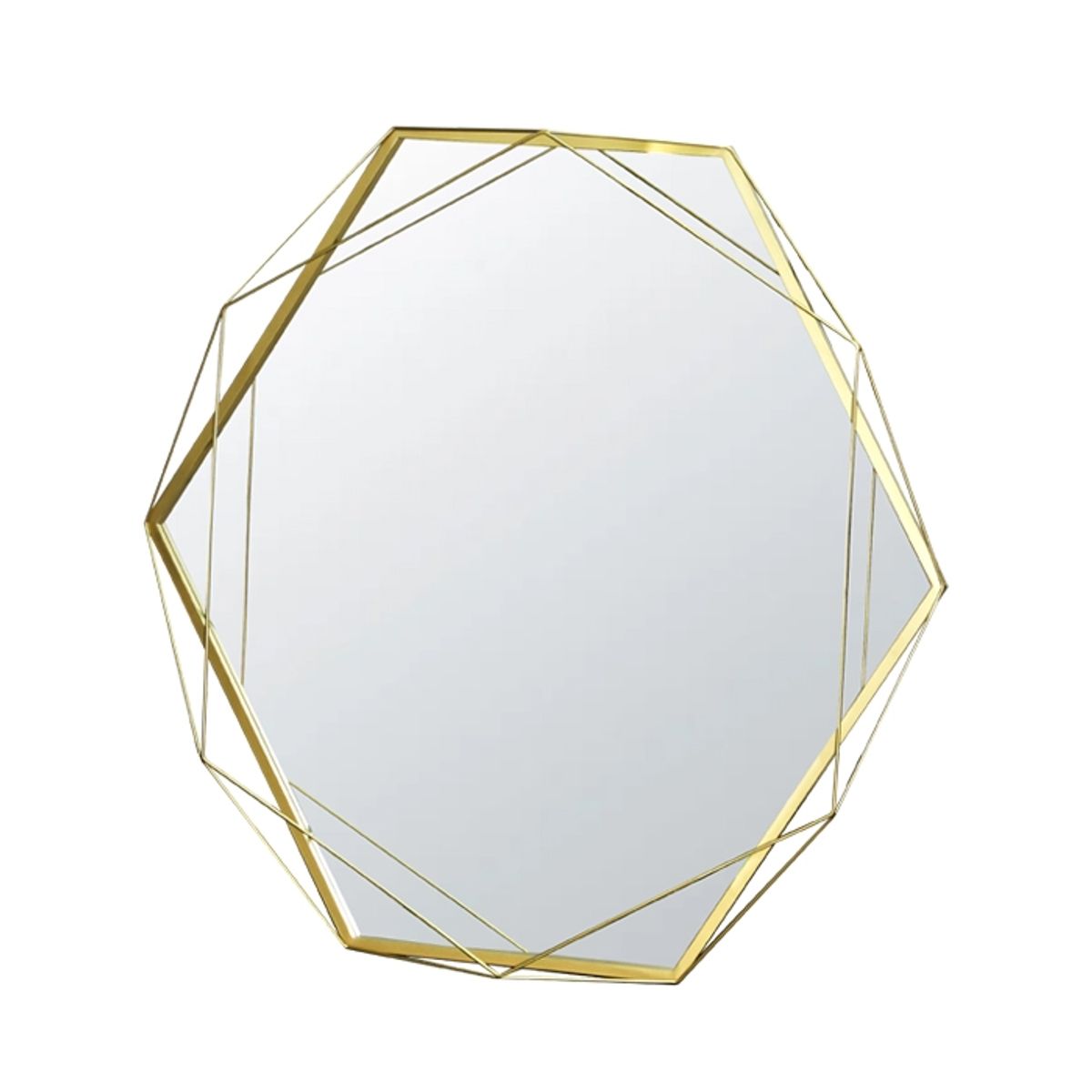 GENERICO - ESPEJO KASS GOLD (87 x 7 x 87 cm)