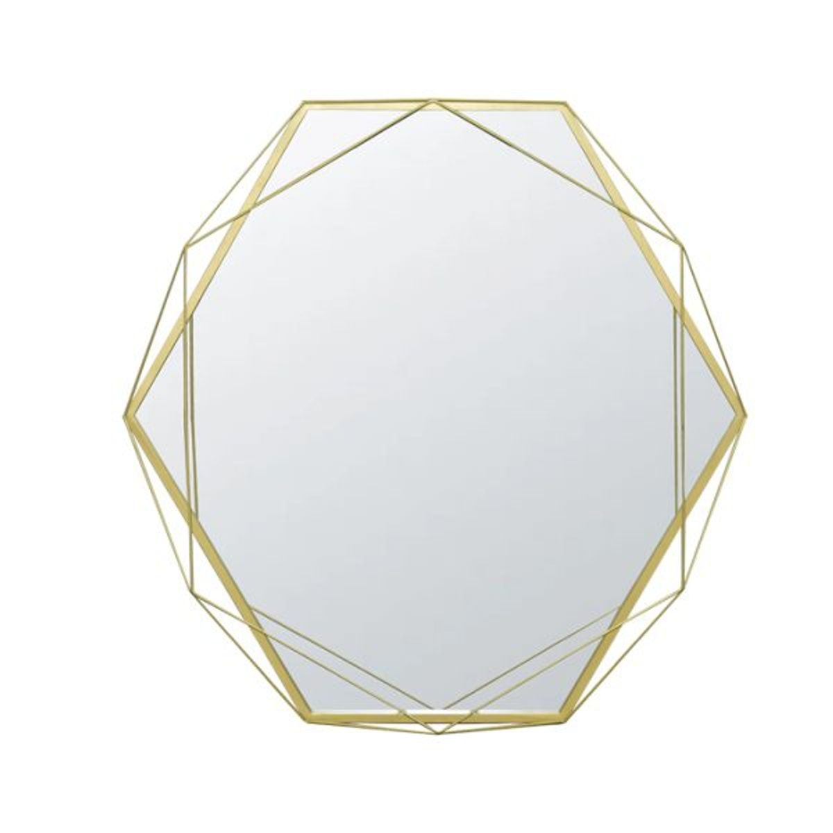 GENERICO - ESPEJO KASS GOLD (87 x 7 x 87 cm)