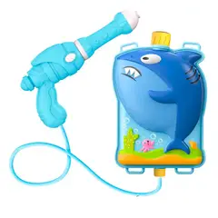 GENERICO - Mochila-pistola De Agua Recargable Diseño Tiburón