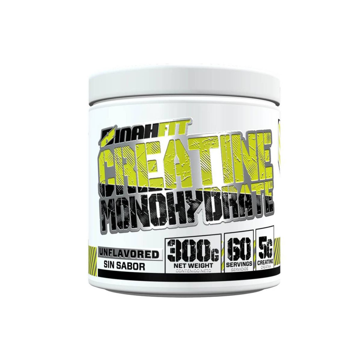 BINAH - Binah fit - Creatina Monohidrato 300g 60sv Sabor Sin Sabor.