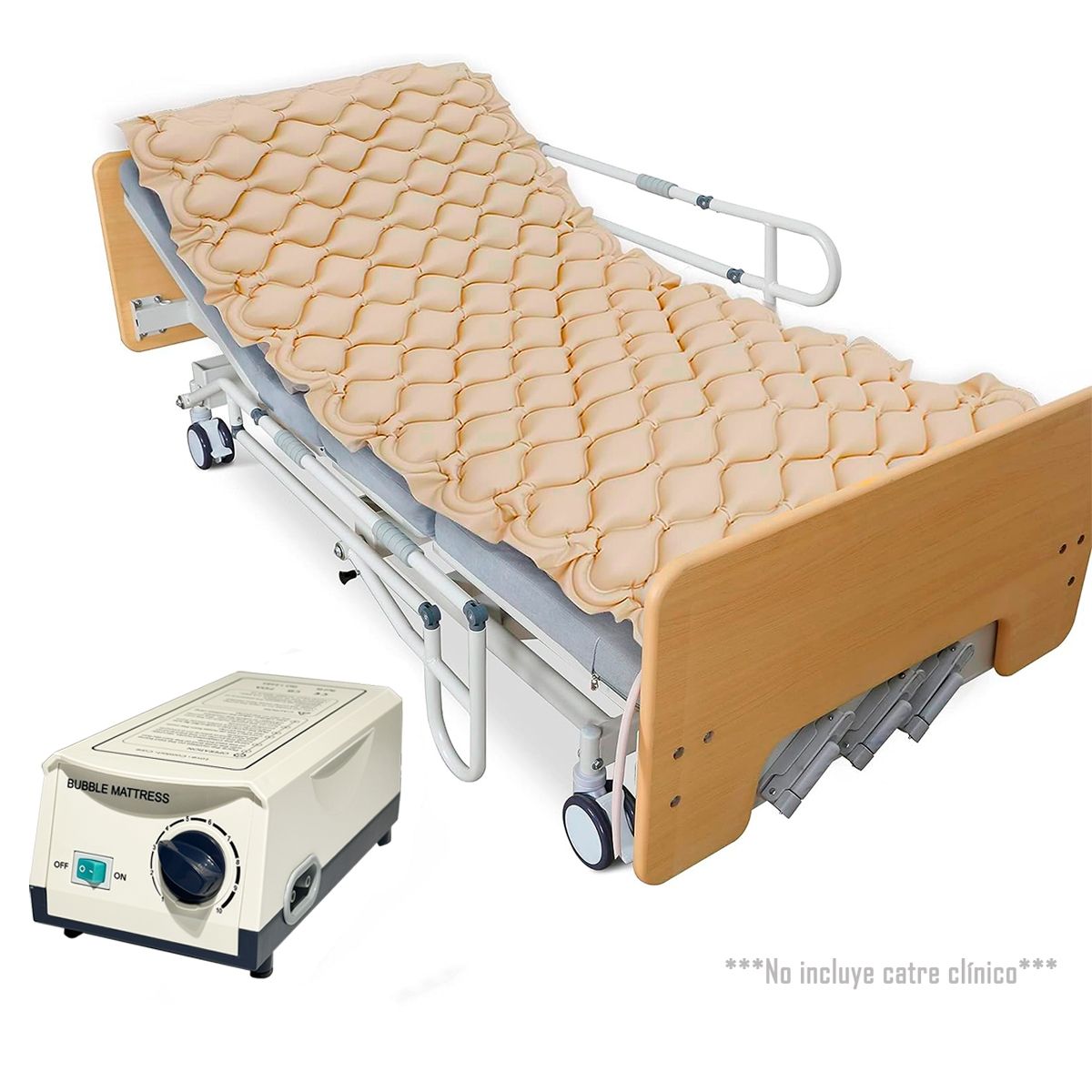 ONEDER - Colchon Antiescaras + Kit De Reparación Con Motor Silencioso P4000W