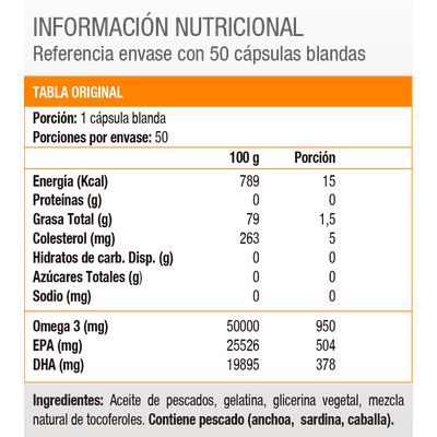 Imagen 2 del producto Omega 3 Triple Strength, 950 mg (100 soft)