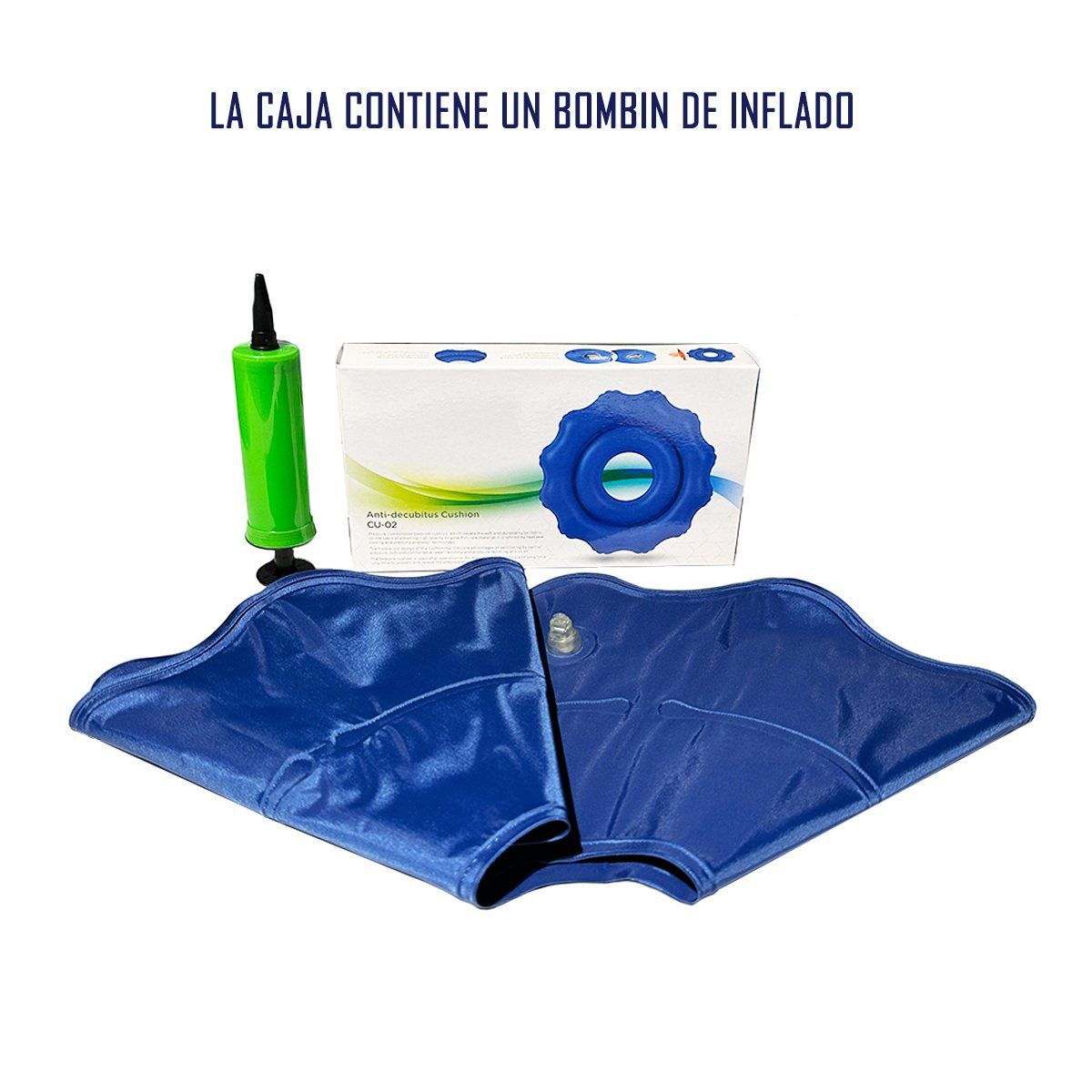 ONEDER - Cojín Antiescaras Oneder Picaron Redondo Para Silla Lavable