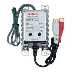 BOSS - Adaptador De Impedancia Salida Rca Subwoofer Radio Original