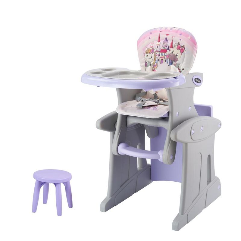 VOYAGE - Silla de comer escritorio 3 en 1 voyage prime 2.0  ´purpura