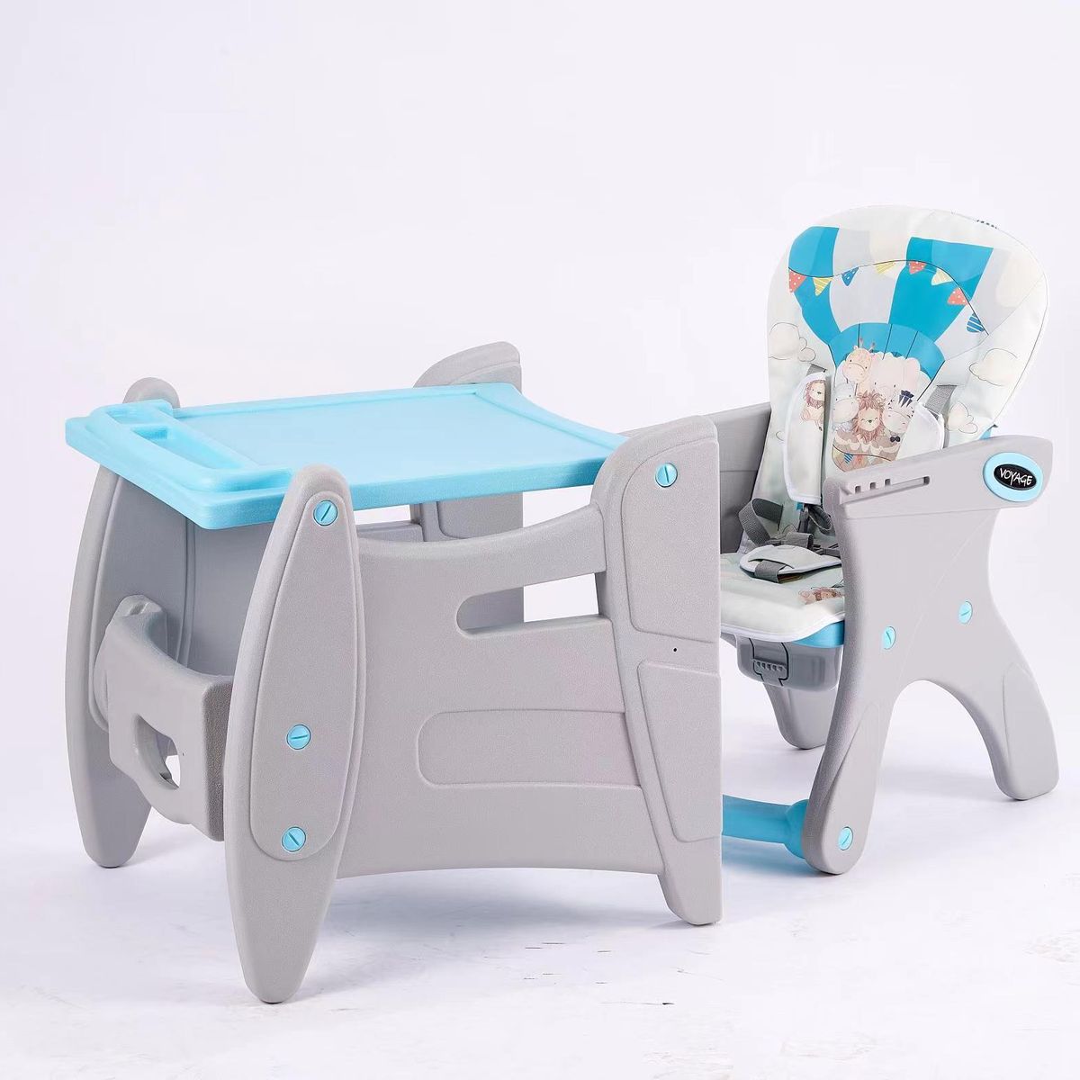 VOYAGE - Silla de comer escritorio 3 en 1 voyage prime 2.0  ´azul