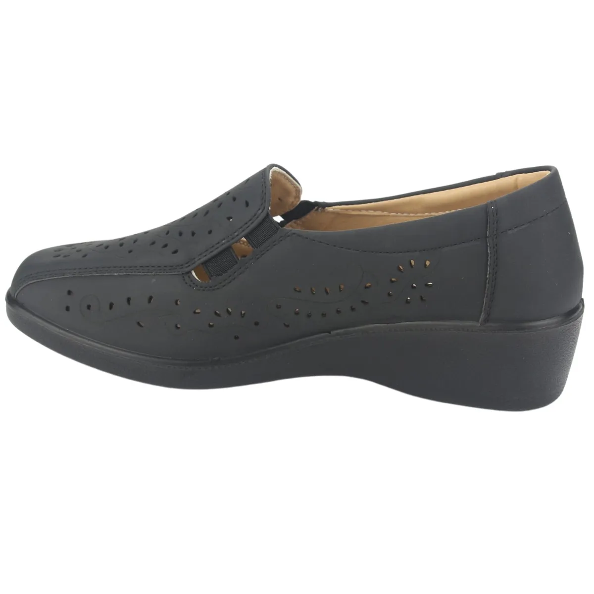 CHALADA - Mocasin Mujer Negro Casual Chalada Dina-1