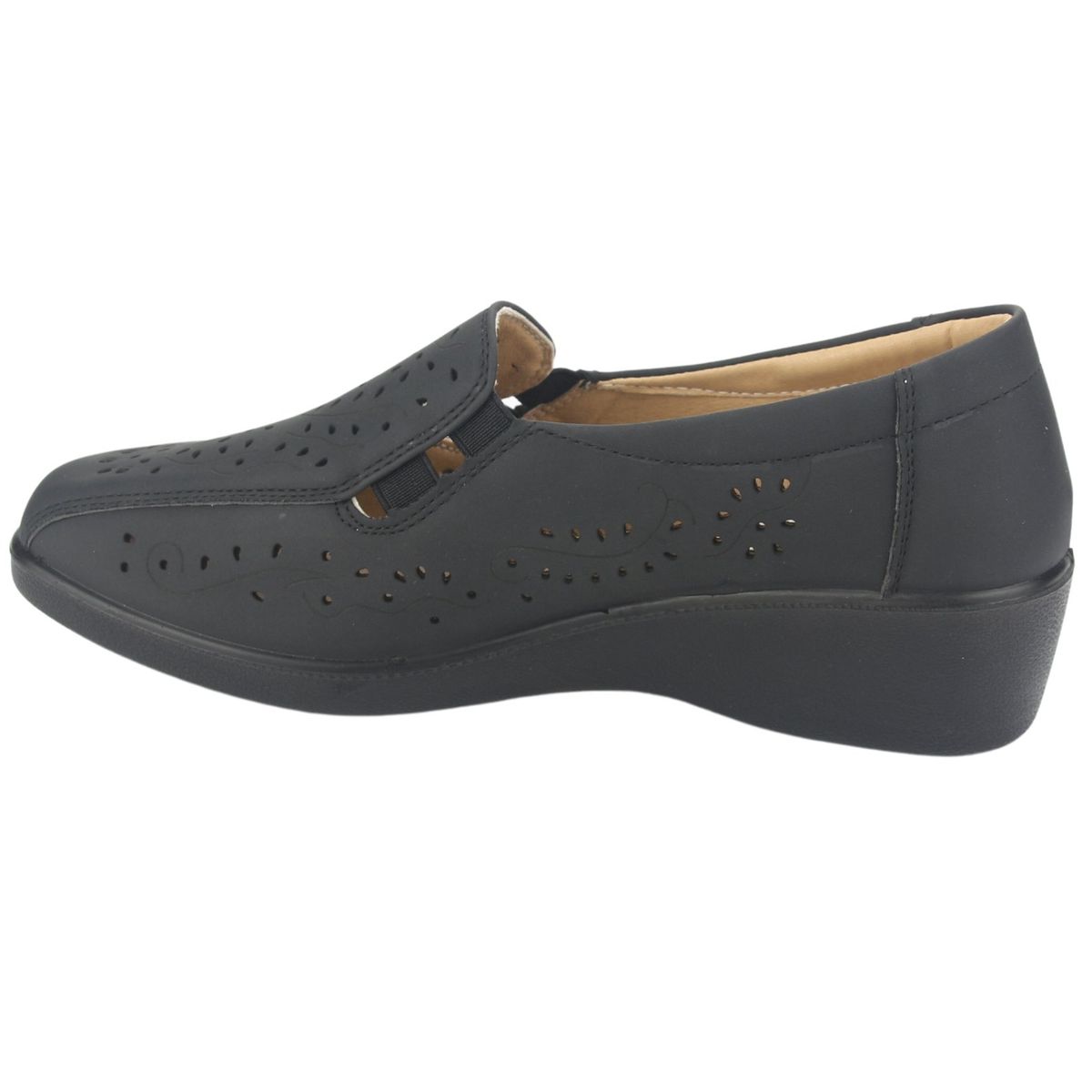 CHALADA - Mocasin Mujer Negro Casual Chalada Dina-1