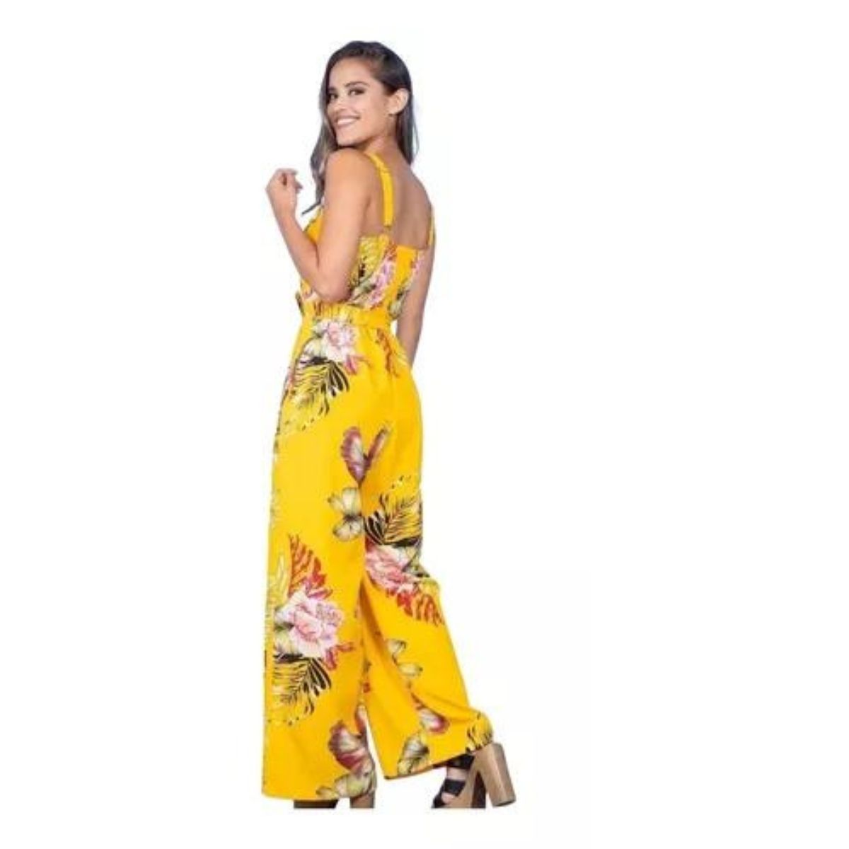 LOOK SHOP - Enterito Premium Largo Primavera Verano Mujer Liso 233