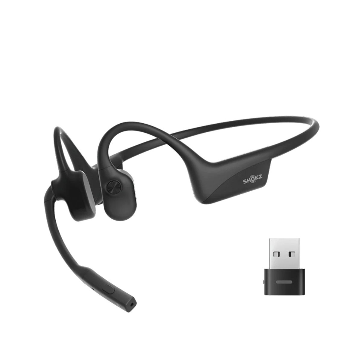 SHOKZ - Audífonos Bluetooth Shokz OpenComm 2 UC - Negro