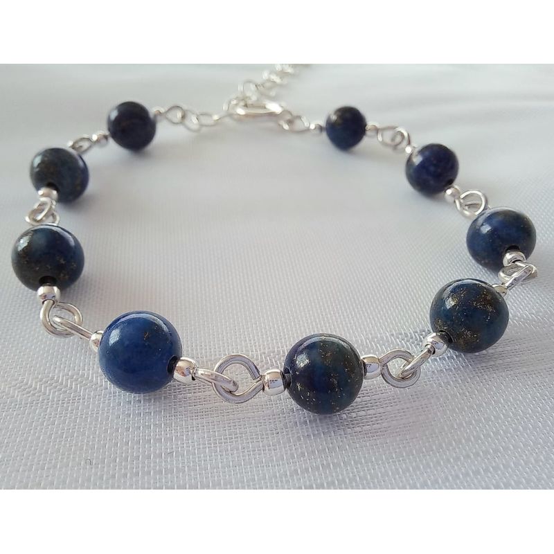 GENERICO - Pulsera Lapislázuli  Mujer….