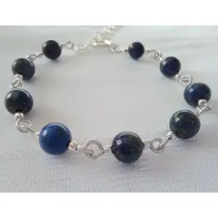 GENERICO - Pulsera Lapislázuli Mujer….
