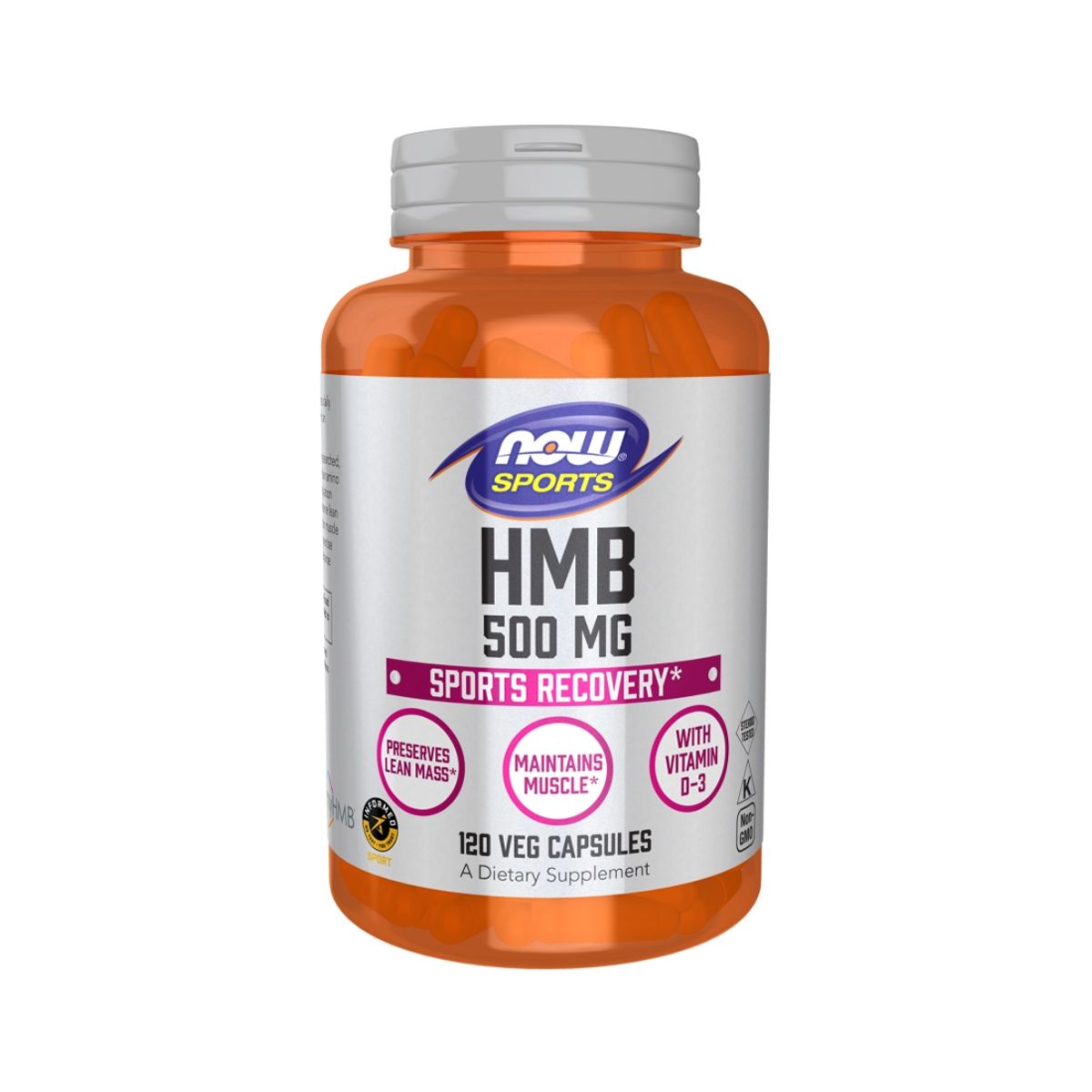 NOW - HMB 500 mg 120 caps - Now Foods