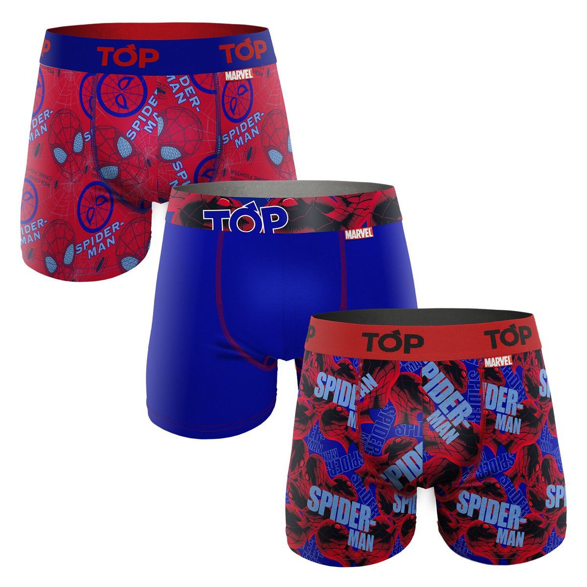 TOP - Boxer Algodón Marvel Spiderman Edicion Gold