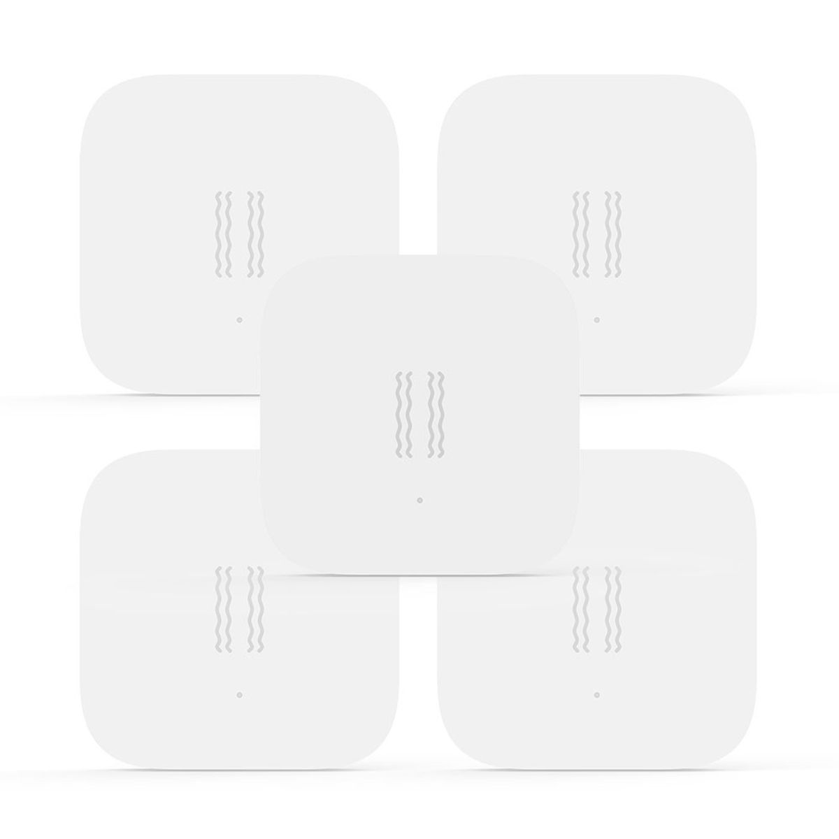 AQARA - Pack 5x Sensor De Vibración Inalámbrico Zigbee Homekit