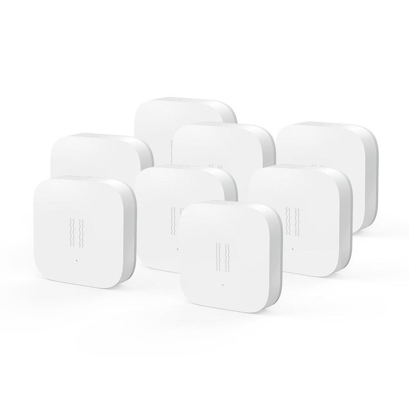 AQARA - Pack 8x Sensor De Vibración Inalámbrico Zigbee Homekit