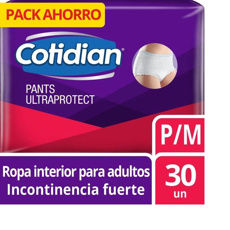 GENERICO - Pants Cotidian Ultra Protect Talla Pm X30 Un.