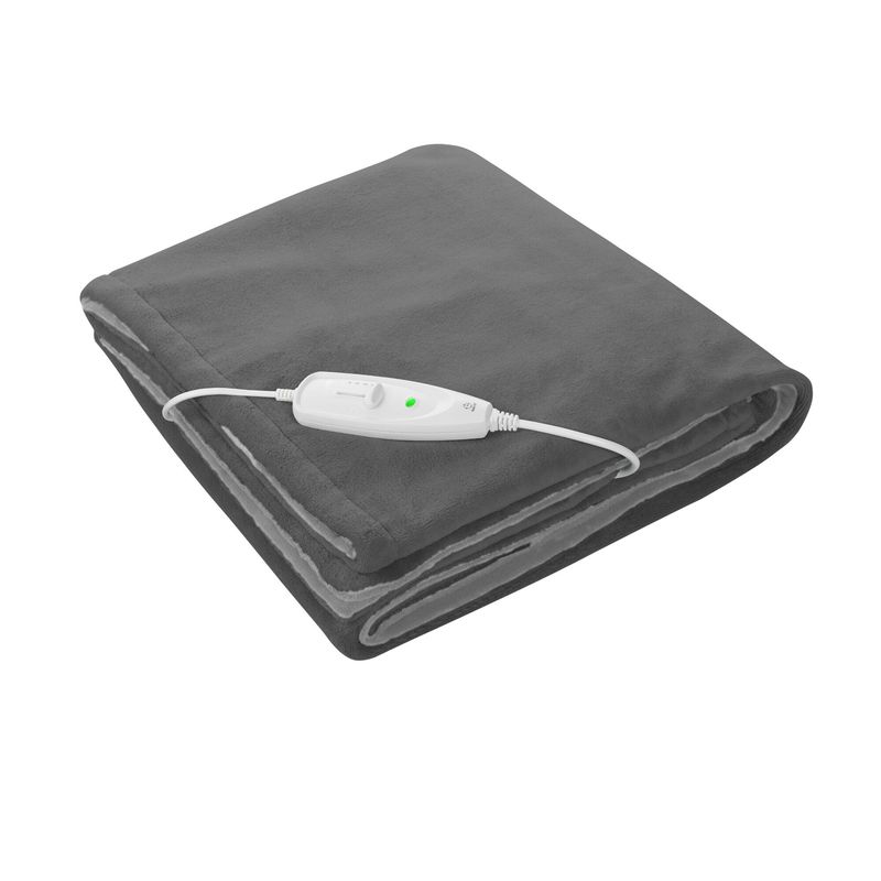 MEDISANA - Manta eléctrica ctejido Oeko-tex 180x130cms Gris Medisana